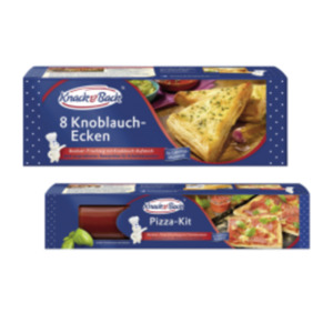 Knack & Back Pizza-Kit oder Knoblauch-Ecken