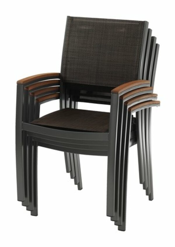 Bild 4 von Stapelstuhl MADERNE grau