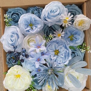 Kunstblume »Künstliche Blume,Kunstblumen Rose Blumenarrangements Combo«, CAKUJA, für Blumenarrangements, Blumensträuße, Hochzeit,Party,DIY