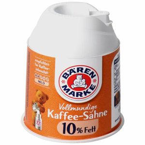 Bärenmarke 2 x Kaffee-Sahne (10% Fett)