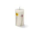 Bild 1 von LED-Echtwachskerze mit Trockenblumen