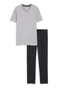 C&A Pyjama, Grau, Größe: S