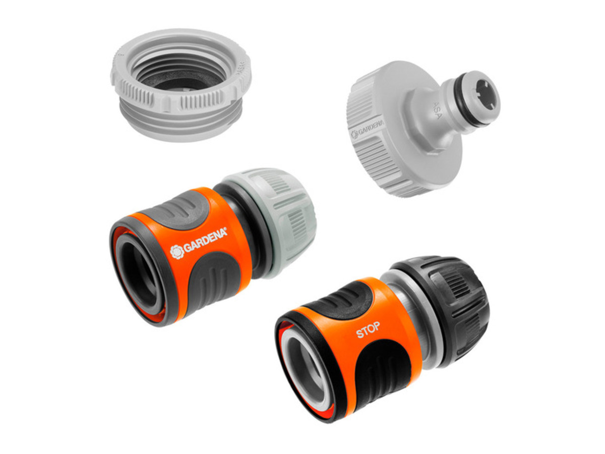 Bild 1 von Gardena Bewässerungs-Starter-Set mit Hahnverbinder und Adapter