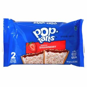 Kellogg's Pop-Tarts Frosted Strawberry, 2er Pack