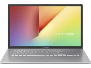 ASUS VivoBook 17 R754JA-AU701W, Notebook mit 17,3 Zoll Display, Intel® Core™ i7 Prozessor, 16 GB RAM, 512 SSD, Iris™ Plus Grafik, Silber
