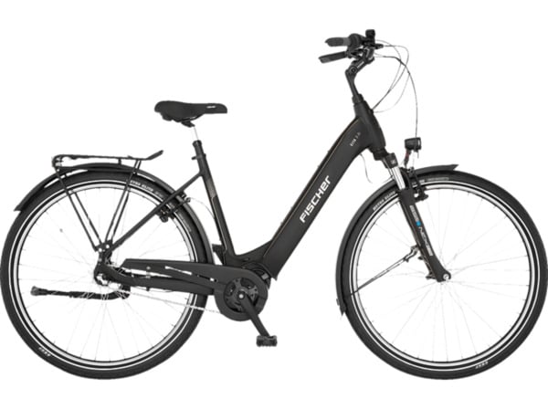 Bild 1 von FISCHER Cita 2.2I Citybike (Laufradgröße: 28 Zoll, Rahmenhöhe: 43 cm, Unisex-Rad, 522 Wh, Schwarz Matt)
