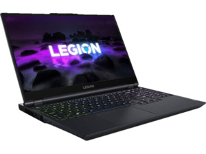 LENOVO LEGION5 15ACH6H, Gaming Notebook mit 15,6 Zoll Display, AMD Ryzen™ 5 Prozessor, 16 GB RAM, 512 SSD, NVIDIA GeForce RTX 3070, Phantom Blue (Oben), Shadow Black (Unten)
