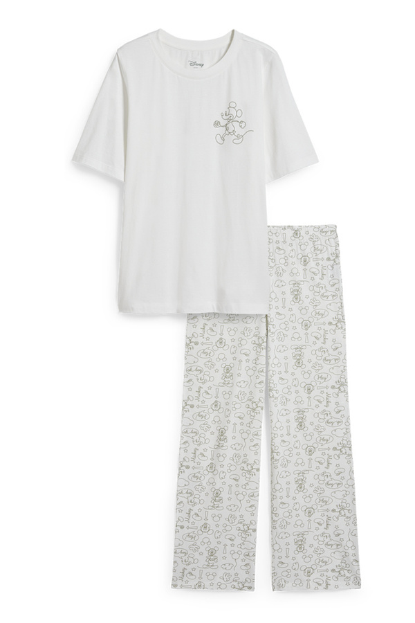 Bild 1 von C&A Pyjama-Micky Maus, Weiß, Größe: XS