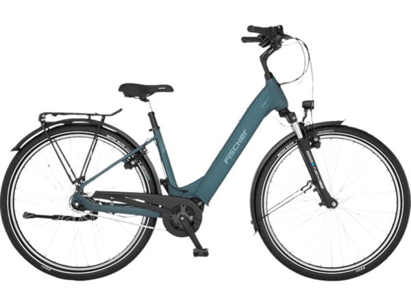 Bild 1 von FISCHER Cita 4.2I Citybike (Laufradgröße: 28 Zoll, Rahmenhöhe: 43 cm, Unisex-Rad, 711 Wh, Graphitschwarzgrün matt)