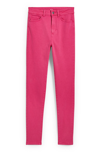 C&A Jegging Jeans-High Waist, Pink, Größe: 40