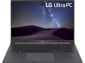 LG 16U70Q-G.AA56G, Notebook mit 16 Zoll Display, AMD Ryzen™ 5 Prozessor, GB RAM, 512 SSD, Radeon™ Vega Graphics, Grau
