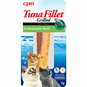 CIAO 2 x Katzensnack Thunfischfilet in Brühe