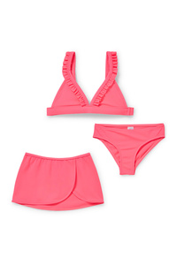 C&A Bikini-LYCRA® XTRA LIFE™-mit recyceltem Polyester, Pink, Größe: 98-104