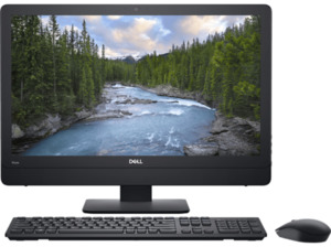 DELL - B2B Wyse 5470, All-in-One PC mit 23,8 Zoll Display, Intel® Celeron® Prozessor, 4 GB RAM, 16 eMMC, UHD Graphics 600, Schwarz