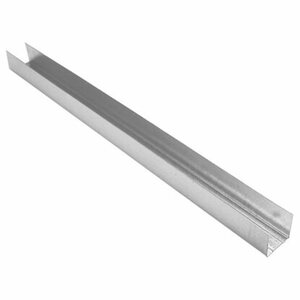UD-Wandanschlussprofil Stahl verzinkt 27 mm x 28 mm x 3.000 mm