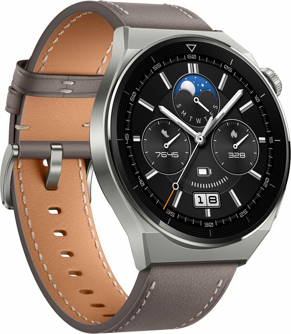 Bild 1 von Huawei Watch GT3 Pro 46m Smartwatch (3,63 cm/1,43 Zoll), 3 Jahre Herstellergarantie