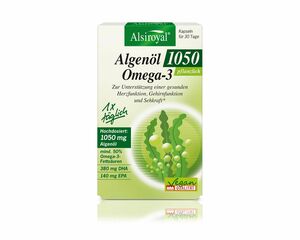 Alsiroyal Algenöl 1050 Omega-3 30 Kapseln