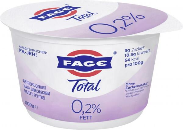 Bild 1 von Fage Griechischer Naturjoghurt Total 0,2%