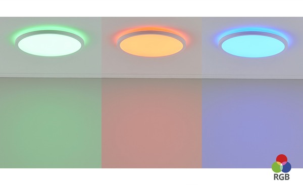 Bild 1 von LED- Panel weiß rund, mit Hintergrundbeleuchtung
