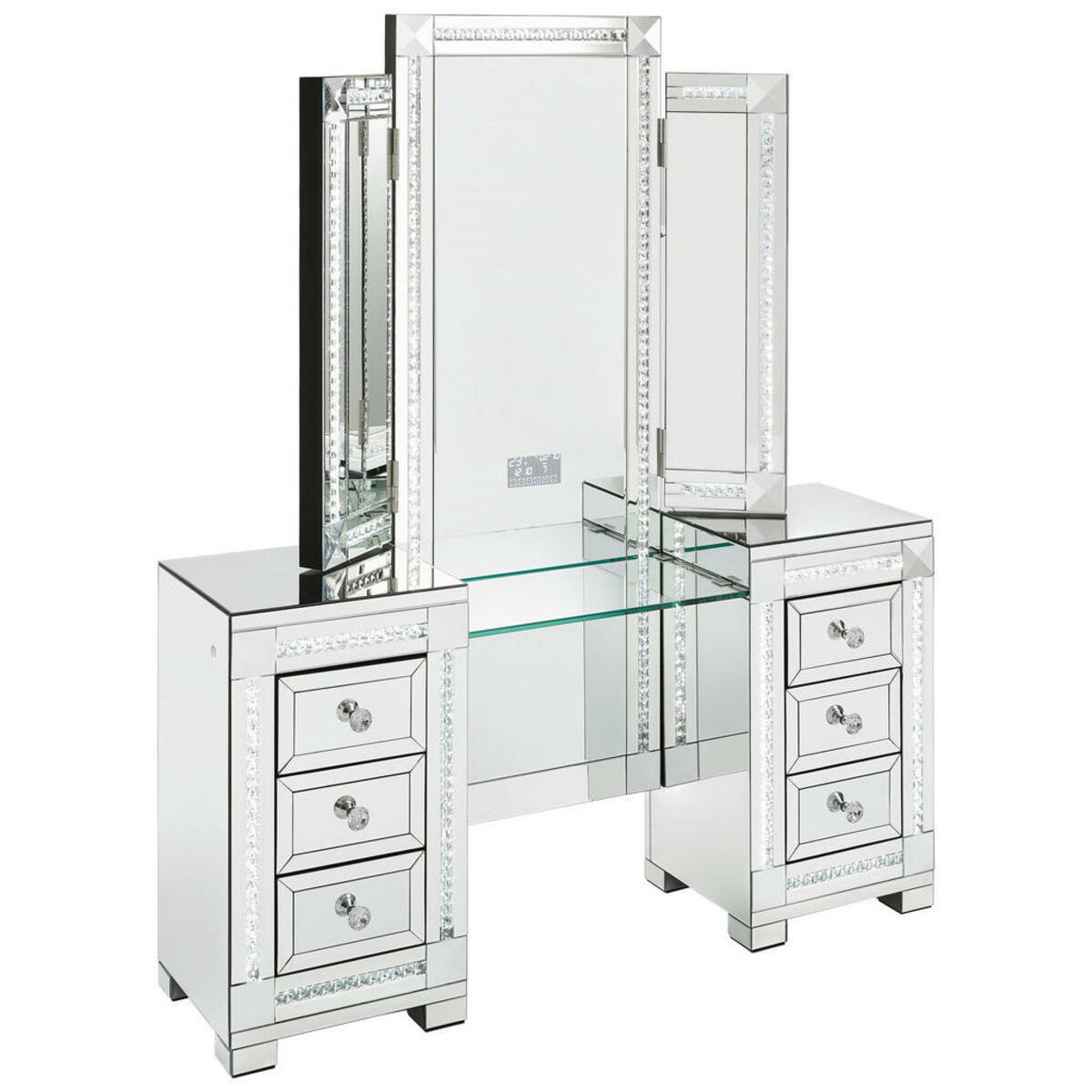 Bild 1 von Xora SCHMINKTISCH Silber