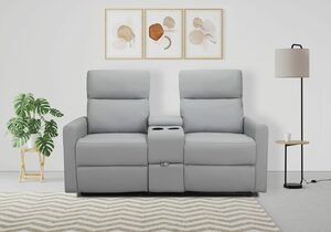 Home affaire 2-Sitzer »Daoulas«, mit Relaxfunktion, Getränkehalter und Stauraum, Sitzhöhe 50 cm