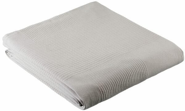 Bild 2 von Tagesdecke »Mira«, my home, leichte Tagesdecke, Wohndecke, Überwurf für Bett oder Sofa, Material 100% Baumwolle, in Größe 150x250cm, und 250x250 cm, Einzelbett, Doppelbett, Uni Design, Mel