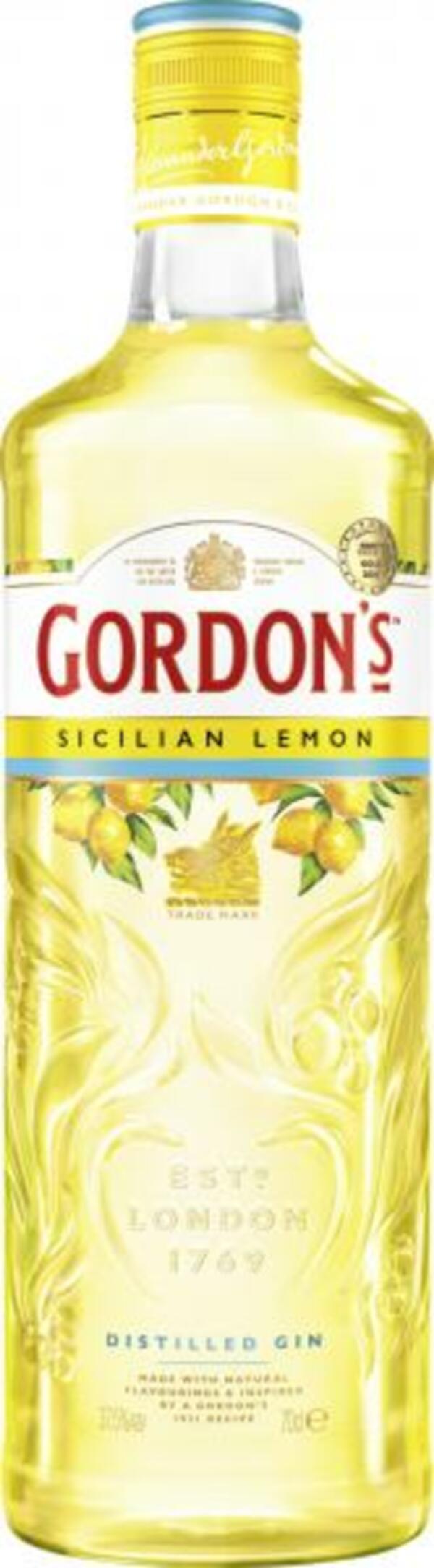 Bild 1 von Gordon's Sicilian Lemon Gin
