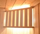 Bild 4 von weka Sauna »Vaasa 3«, BxTxH: 239 x 189 x 203,5 cm, 38 mm, 7,5 kW Bio-Kombiofen mit ext. Steuerung