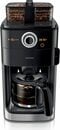 Bild 2 von Philips Kaffeemaschine mit Mahlwerk Grind & Brew HD7769/00, doppeltes Bohnenfach, edelstahl/schwarz