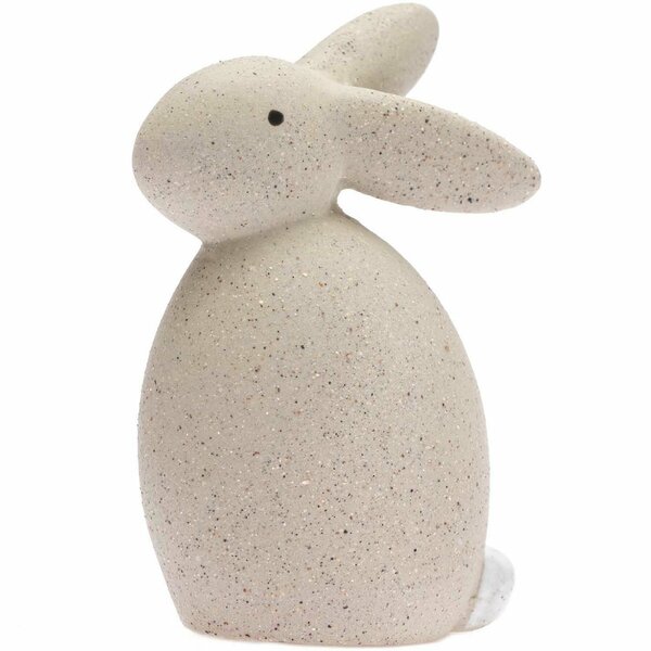 Bild 1 von Hase aus Keramik sitzend grau 10,5cm