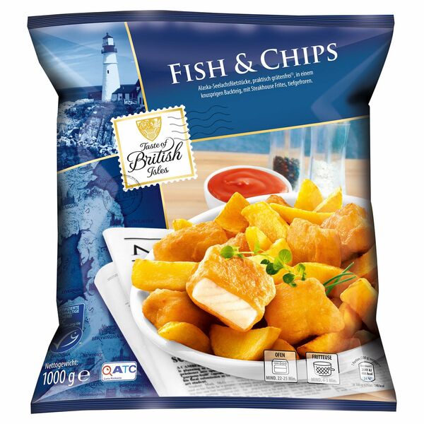 Bild 1 von TASTE OF BRITISH ISLES Fish & Chips 1 kg