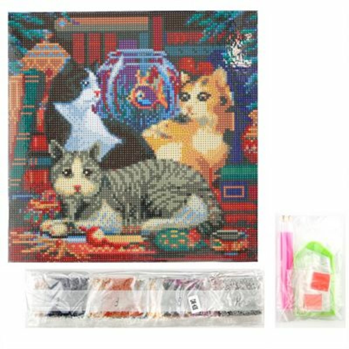 CRAFT BUDDY Diamond Painting Bild 30x30cm Zum Nachlegen 8tlg. Von QVC ...