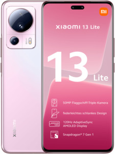 Xiaomi 13 Lite 128 GB Lite Pink mit Free L