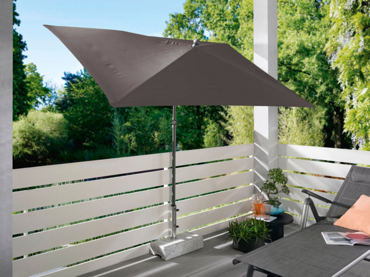 Bild 4 von LIVARNO home Sonnenschirm, 3-Positionen-Knickvorrichtung