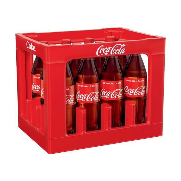 Bild 1 von COCA-COLA, COCA-COLA ZERO, FANTA oder SPRITE MISCHKASTEN, versch. Sorten, koffeinhaltig, je 12 x 1-l-Flasche-Kasten zzgl. 3,30 Pfand