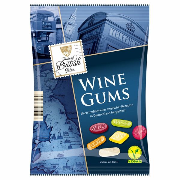 Bild 1 von TASTE OF BRITISH ISLES Wine Gums 500 g