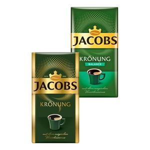 JACOBS KRÖNUNG gemahlener Bohnenkaffee, versch. Sorten, je 500-g-Packung