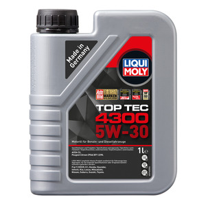 Liqui Moly Leichtlauf-Motoröl 'Top Tec 4300 5W-30' 1 l