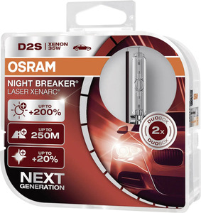 Osram Scheinwerferlampe Xenarc Night BreakerLaser D2S Duo Box 85V 35W