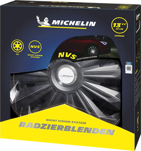 Michelin Radzierblenden Fabienne 13 Zoll schwarz, 4 Stück