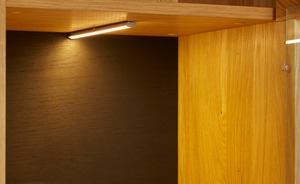 Woodford LED-Beleuchtung  Modea-Black silber Lampen & Leuchten