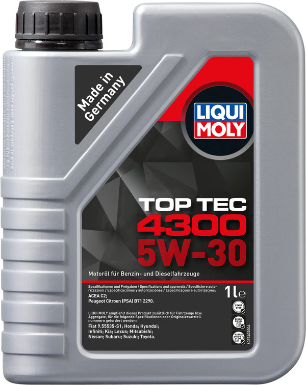 Bild 1 von Liqui Moly Motoröl Top Tec 4300 SAE 5W-30 1 L