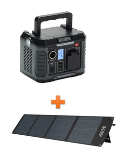 Balderia Powerstation + Solarpanel Power Set Solar PS300-200
