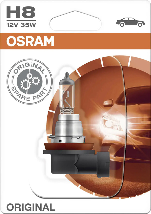 Bild 1 von Osram Scheinwerferlampe H8 12V 35W