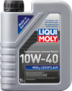 Liqui Moly Motoröl MoS2 Leichtlauf 10W-40 1 L