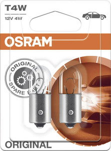 Osram Signallampe T4W Innenbeleuchtung 12V 4W