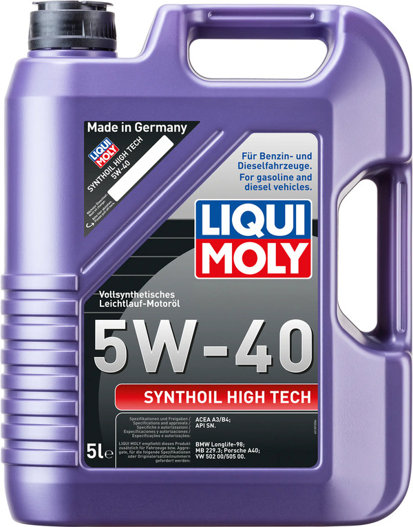 Bild 1 von Liqui Moly Motoröl Synthoil High Tech 5W-40 5 L