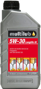 Multilub Motoröl 5W-30 Longlife III 1L
