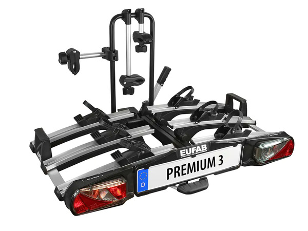 Bild 1 von EUFAB Fahrradheckträger Premium III für 3 Fahrräder abklappbar