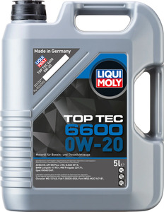 Liqui Moly Motoröl Top Tec 6600 0W-20 5 L